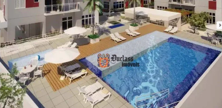 Imagem Apartamento com 2 dormitórios à venda, 60 m² por R$ 420.000 - Praia da Enseada - Guarujá/SP