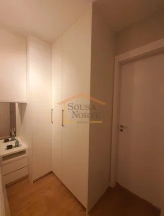 Imagem Apartamento 2 dormitórios, sendo 1 suite, banheiro, sacada envidraçada, totalmente mobiliado e dec...
