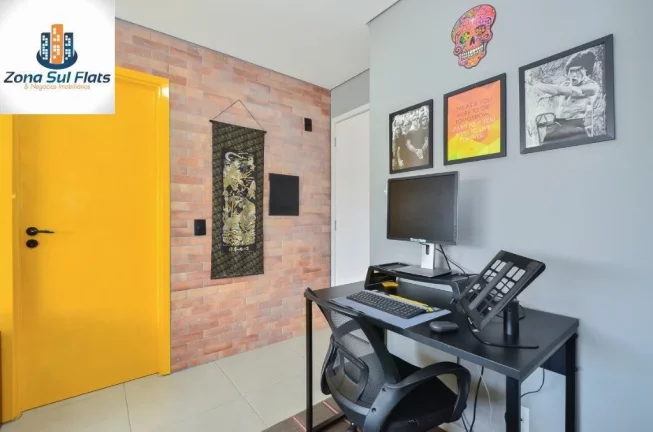 Imagem Apartamento à Venda No Campo Belo Com 1 Suíte e 1 Vaga