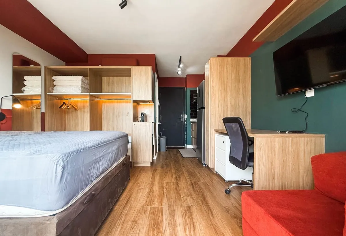 Imagem Apartamento com 1 Quarto para alugar, 26m² - Vila Cordeiro