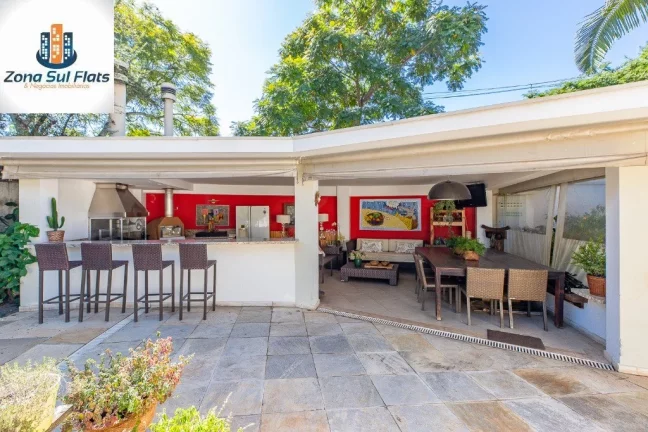 Imagem Casa Alto Padrão à Venda No Alto de Pinheiros Com 4 Dormitórios Sendo 3 Suítes e 4 Vagas