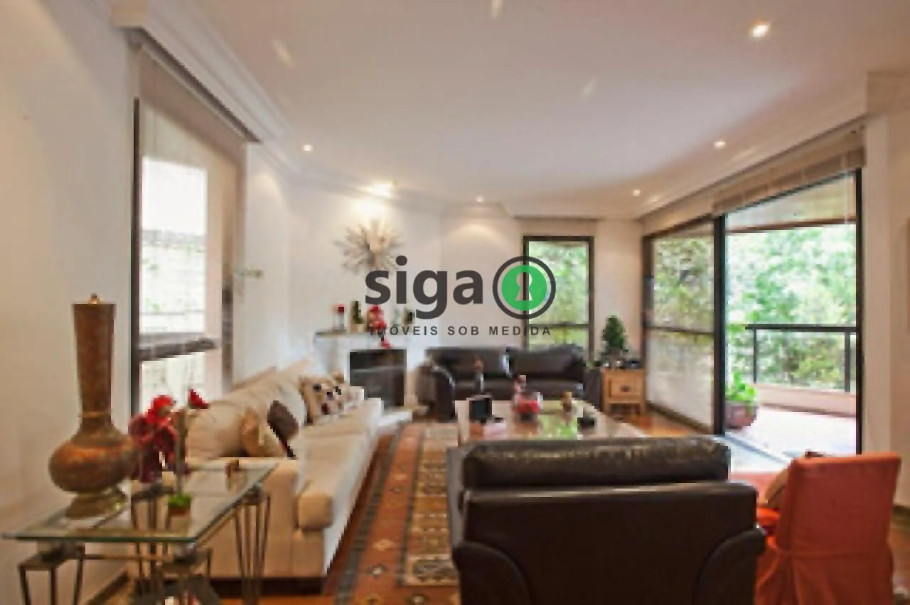 Foto do imóvel Apartamento a venda ou locação 246 m² 5 dormitórios 3 suítes 4 vagas 1 depósito no Real Parque - SP