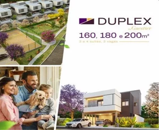 Imagem IMOVEL na PLANTA - Casas Duplex, 03 tipos de plantas