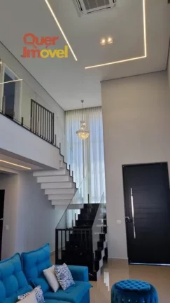 Imagem Residência de alto padrão em condomínio Alphaville, zona sul de Ribeirão Preto-SP, 3 suítes, 305m², 4 vagas - Quer Imóvel.