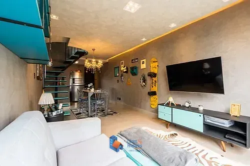 Imagem Duplex para venda em Vila Mariana com 1 quarto, sendo 1 suíte, 74m²