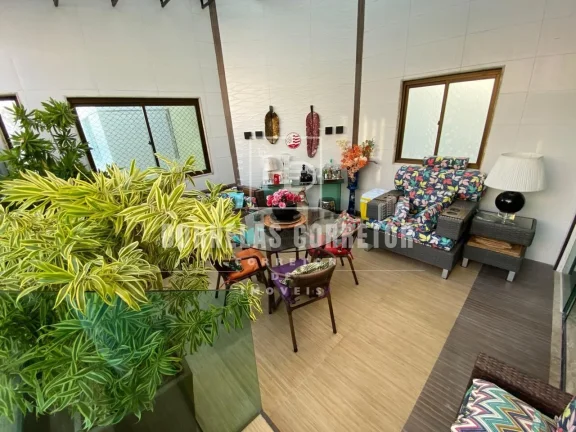 Imagem Cobertura duplex em Olinda, beira mar, piscina e área goumert privativa, 4qtos 2sts 3 vgs cob. a. lazer completa