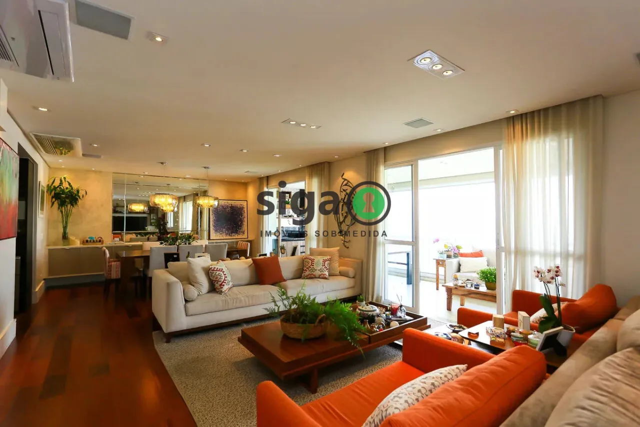 Imagem Apartamento de 223 metros com 3 quartos e 4 vagas