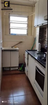 Imagem Apartamento com Vista Mar a venda no Gonzaguinha em São Vicente Só 310 mil