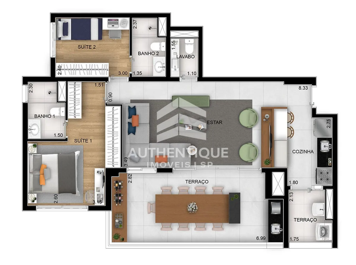 Imagem Vista Parque Villa Lobos Vila Leopoldina - Apartamento à venda no bairro Vila Leopoldina - São Paulo/SP