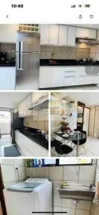 Imagem Vendo Apartamento com 135 m², 3 quartos s/ 1 suíte + DCE, sala p/2 ambientes e 2 vagas