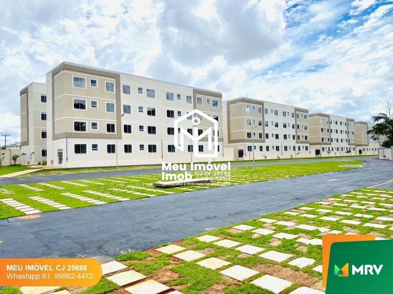 Imagem Apartamento 2 Quartos 1 Vaga 43m² Novo aceita FGTS MCMV