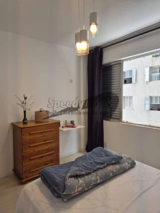 Imagem Apartamento em Santos, na orla da praia 1 dormitório
