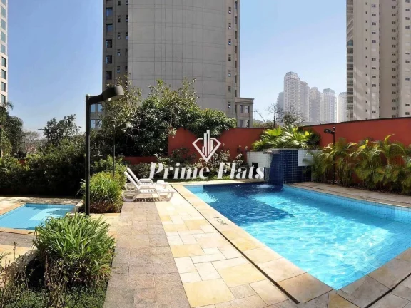 Imagem Flat disponível para locação no Mercure São Paulo Berrini no Brooklin, com 54m², 2 dormitórios e 1 vaga