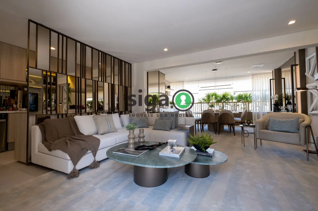 Imagem Apartamento à venda em Moema com 146,07 m², 4 suítes e 2 vagas DEMARCADAS ao lado do metrô