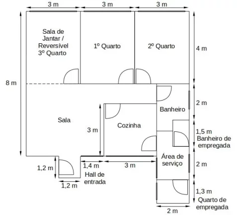 Imagem Apartamento à venda em São Paulo - SP, Ipiranga: 3 quartos, 2 salas, 2 banheiros, 1 vaga, 98m² de área. Venha conferir!