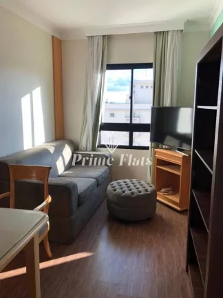 Foto do imóvel Flat disponível para venda no Mercure São Paulo Pinheiros Hotel, com 28m², 1 dormitório e 1 vaga em Rua Capote Valente