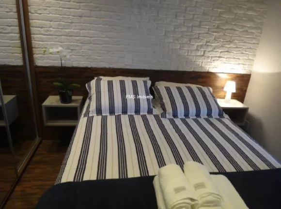 Imagem Apartamento à venda ou locação na Bela Vista: 1 quarto, 1 sala, 1 banheiro, 1 vaga de garagem e 42 m².