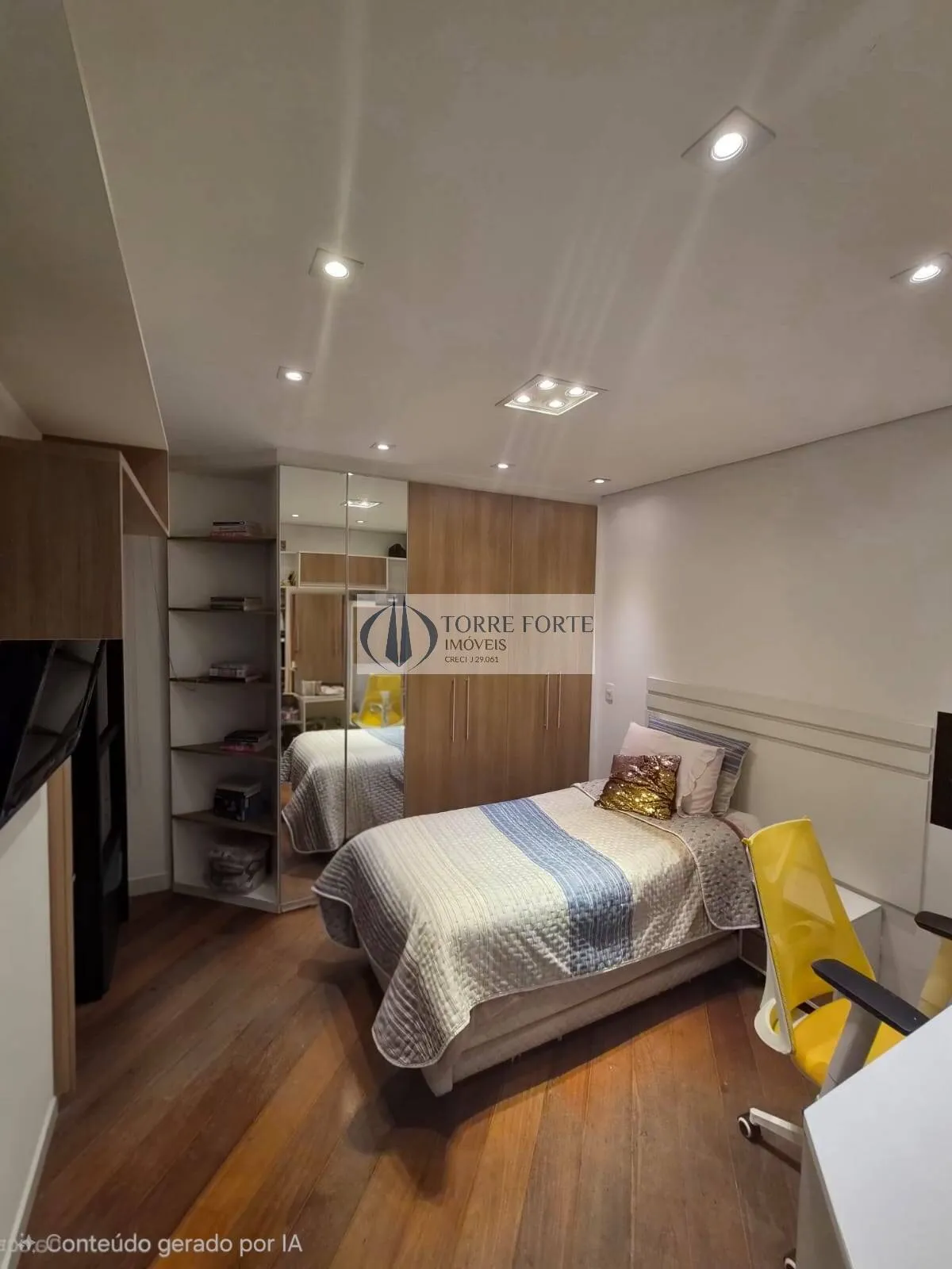Imagem Excelente apartamento, 170 m² 3 dormitórios sendo 1 suíte máster com closet