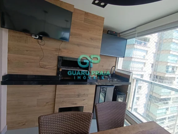 Imagem Apartamento 2 dormitorios sacada gourmet vista mar