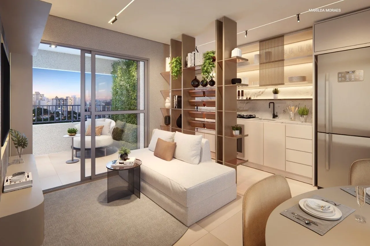 Imagem Apartamento na Vila Anastácio de 2 dormitórios com suíte, com 55 m², é uma ótima opção, espe...