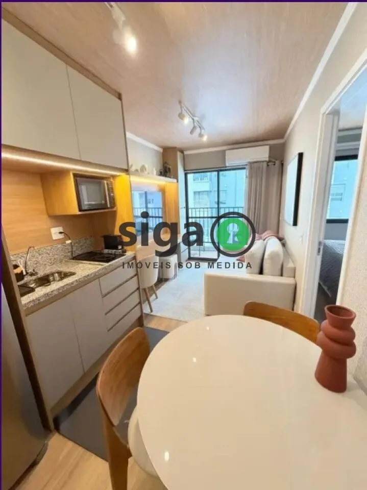 Imagem Apartamento com 30m³, em Pinheiros, Mobiliado, para Venda - São Paulo/SP