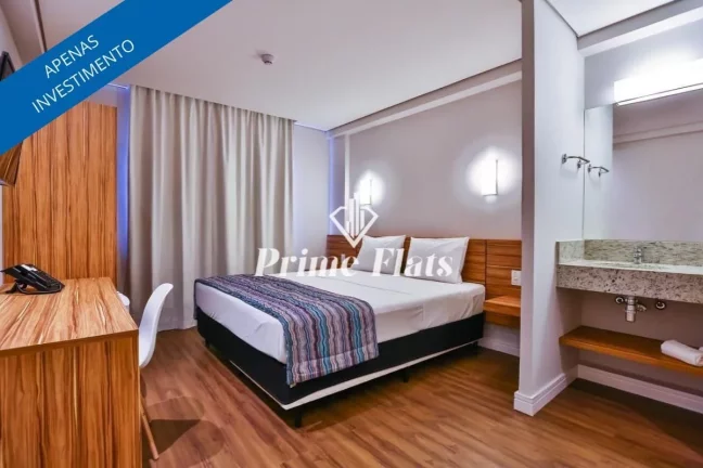Foto do imóvel Flat disponível para venda no Maringá Airport Hotel, com 18m², 1 dormitório e 1 vaga de garagem em Avenida Doutor Vladimir Babkov