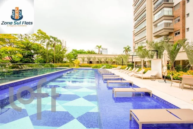 Imagem Apartamento Mobiliado à Venda No Alto da Boa Vista Com 2 Suítes e 2 vagas - Varanda Gourmet