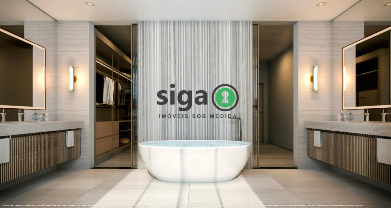 Imagem Apartamento à venda no Itaim Bibi com 4 Suítes e 5 Vagas - São Paulo