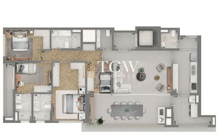 Imagem Apartamentos à Venda na Vila Mariana | 2 a 4 Dormitórios | 139 a 177 m² | São Paulo/SP