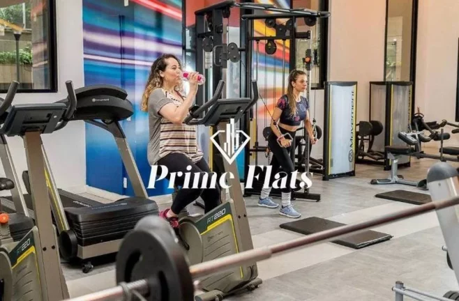 Imagem Flat disponível para venda no Mercure São Paulo Moema Times Square Hotel, com 58m², 2 dormitórios e 1 vaga