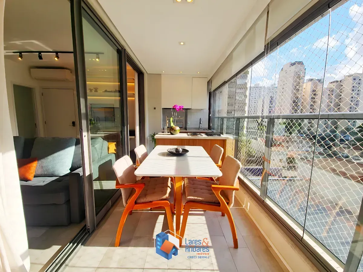 Imagem Apartamento para venda em Moema com 2 quartos, sendo 2 suítes, 74m²