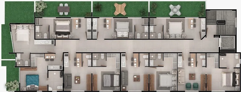 Imagem Apartamento à venda, 32 m² por R$ 385.872,00 - Manaíra - João Pessoa/PB