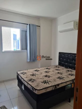 Imagem Apartamento com 1 dormitório à venda, 56 m² por R$ 360.000 - Vila Guilhermina - Praia Grande/SP
