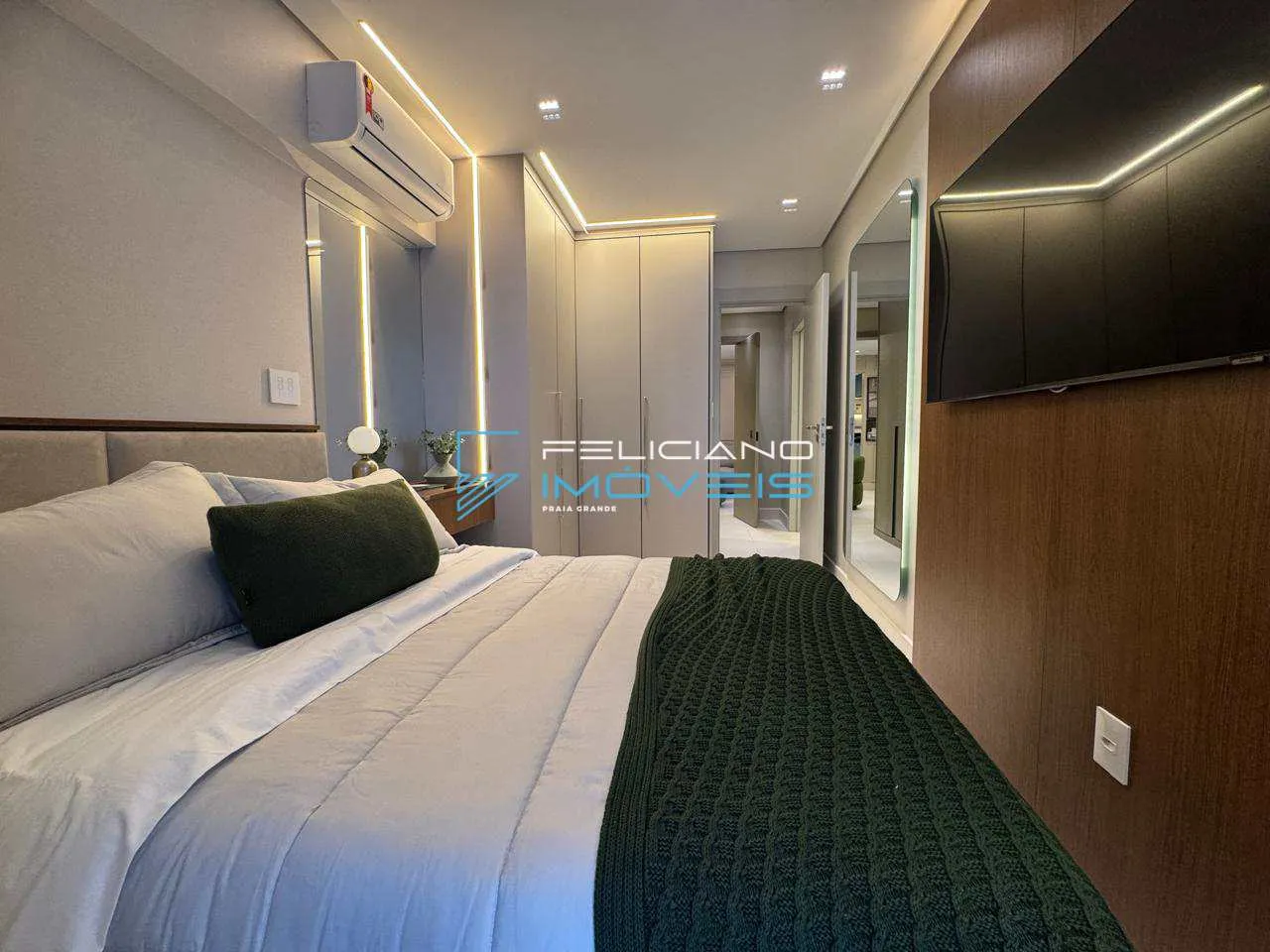 Imagem Apartamento com 2 quartos, Guilhermina, Praia Grande - R$ 1.03 mi, Cod: 6859