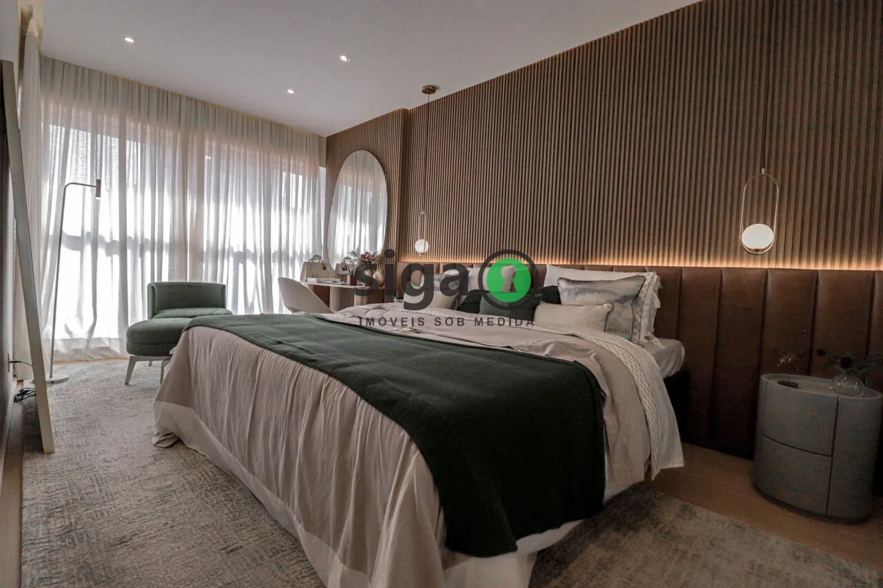 Imagem Apartamento 111m² Mobiliado - 3 dormitórios sendo 2 Suítes, 2 Vagas e Varanda Gourmet Integrada