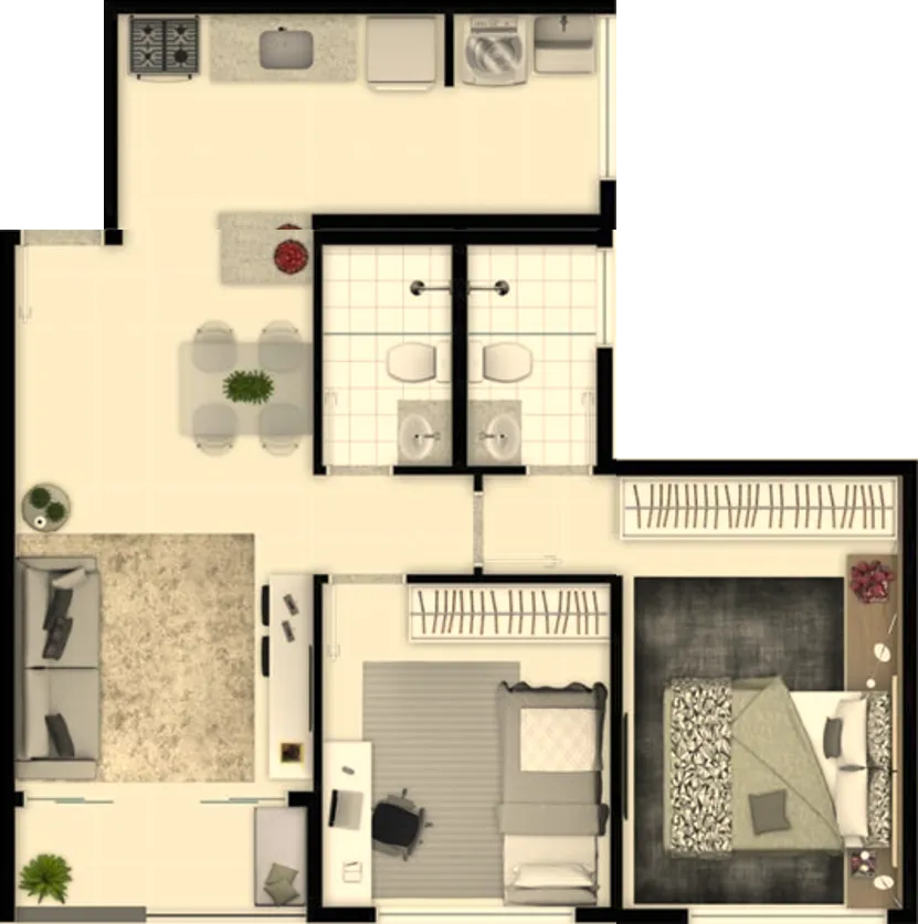Imagem Apartamento à venda no bairro Vila Maria Dilce - Goiânia/GO