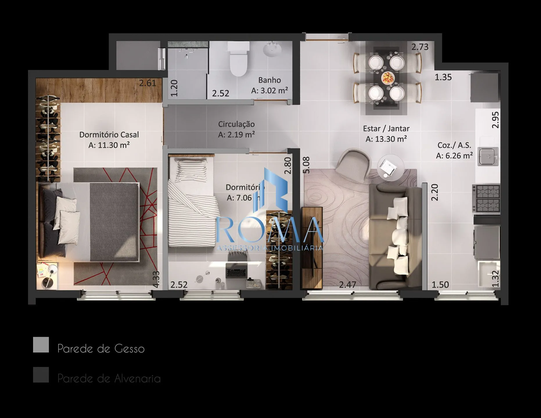 Imagem Financiado pelo programa: Minha casa, minha vida!