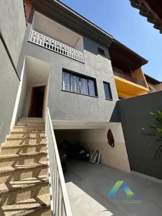 Foto do imóvel SANTO ANDRÉ Sobrado reformado 113M², 3 dormitórios, 1 suíte, espaço gourmet, 3 vagas, ótima localização e valor !!!