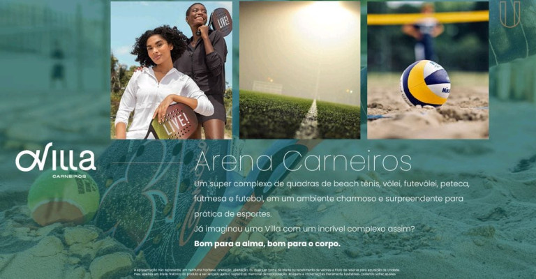 Apartamento com 2 Quartos à Venda,  em praia dos carneiros - Tamandaré