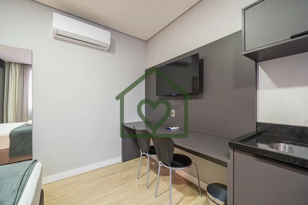 Imagem Loft 100% mobiliado, 26m² no Condomínio Town.Co conforto, praticidade e infra com vista para o Rio...