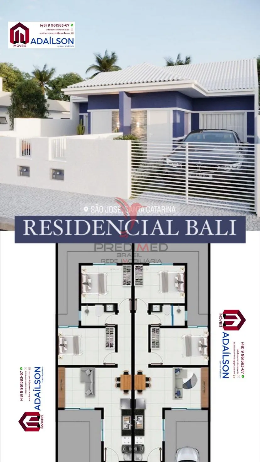 Imagem Res. Bali em São José SC Obras em andamento, entrega das chaves em dezembro 2025
