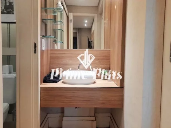Imagem Flat disponível para locação no Gran Estanconfor Veranda Berrini, com 49m², 1 dormitório e 1 vaga