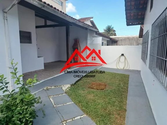 Imagem Casa no Itaguá, Ubatuba, com 4 quartos e 4 banheiros, MOBILIADA!