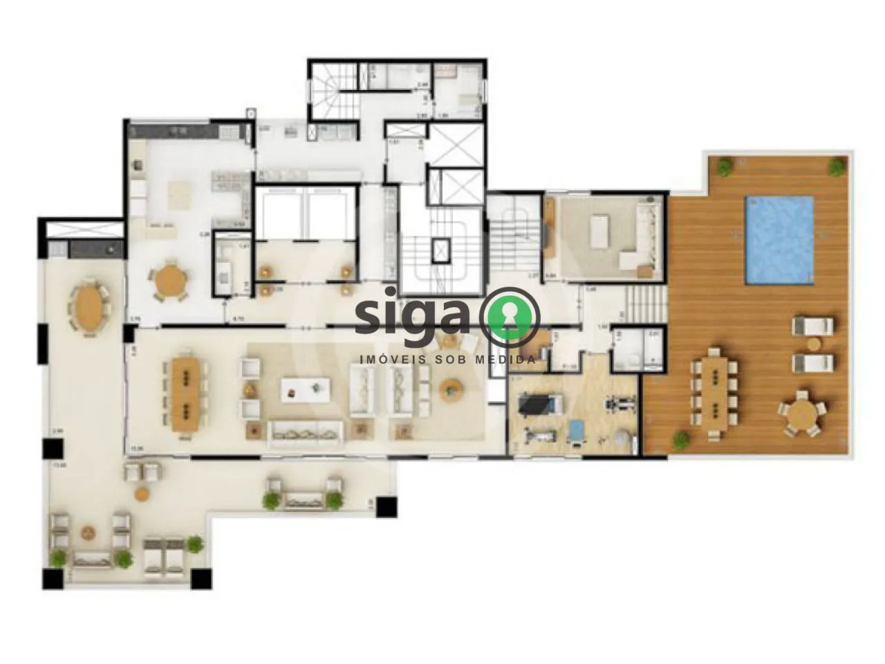 Foto do imóvel Apartamento Venda 04 quartos no Condomínio Sophistic Campo Belo