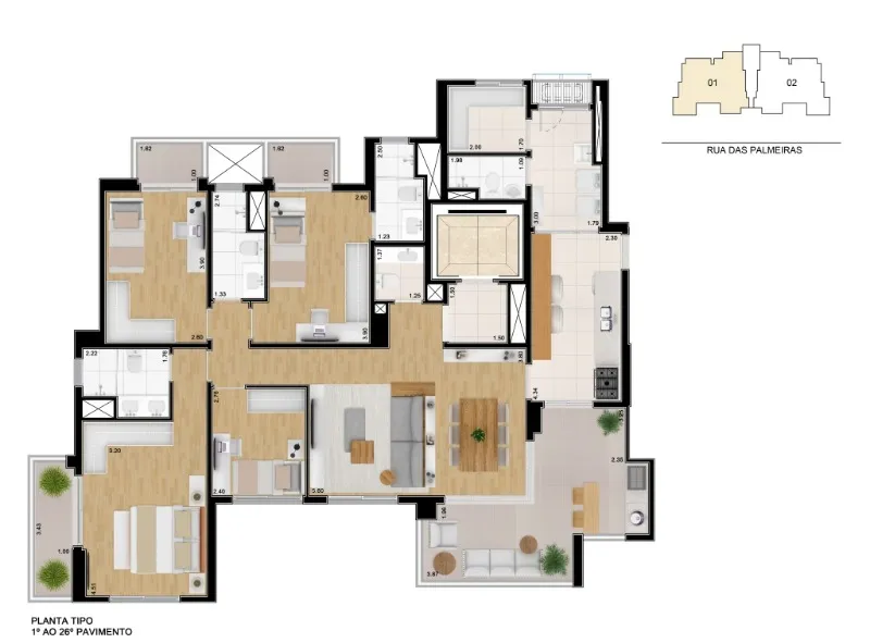 Imagem Condomínio Palmer 683, apartamento à venda com 3 dormitórios em Bairro Jardim Santo André SP