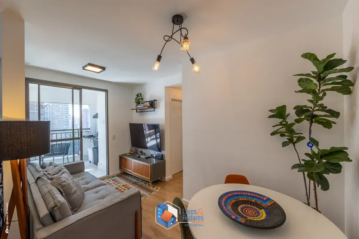 Imagem Apartamento para venda em Chácara Santo Antônio (Zona Sul) com 2 quartos, sendo 1 suíte, 58m²
