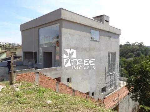 Imagem VENDA DE SOBRADO EM CONSTRUÇÃO NO CONDOMÍNIO JARIDM IMPERIAL HILLS III, EM ARUJÁ/SP, 500m² com 4 suítes, piscina, churrasqueira e 6 vagas CONSULTE-NOS
