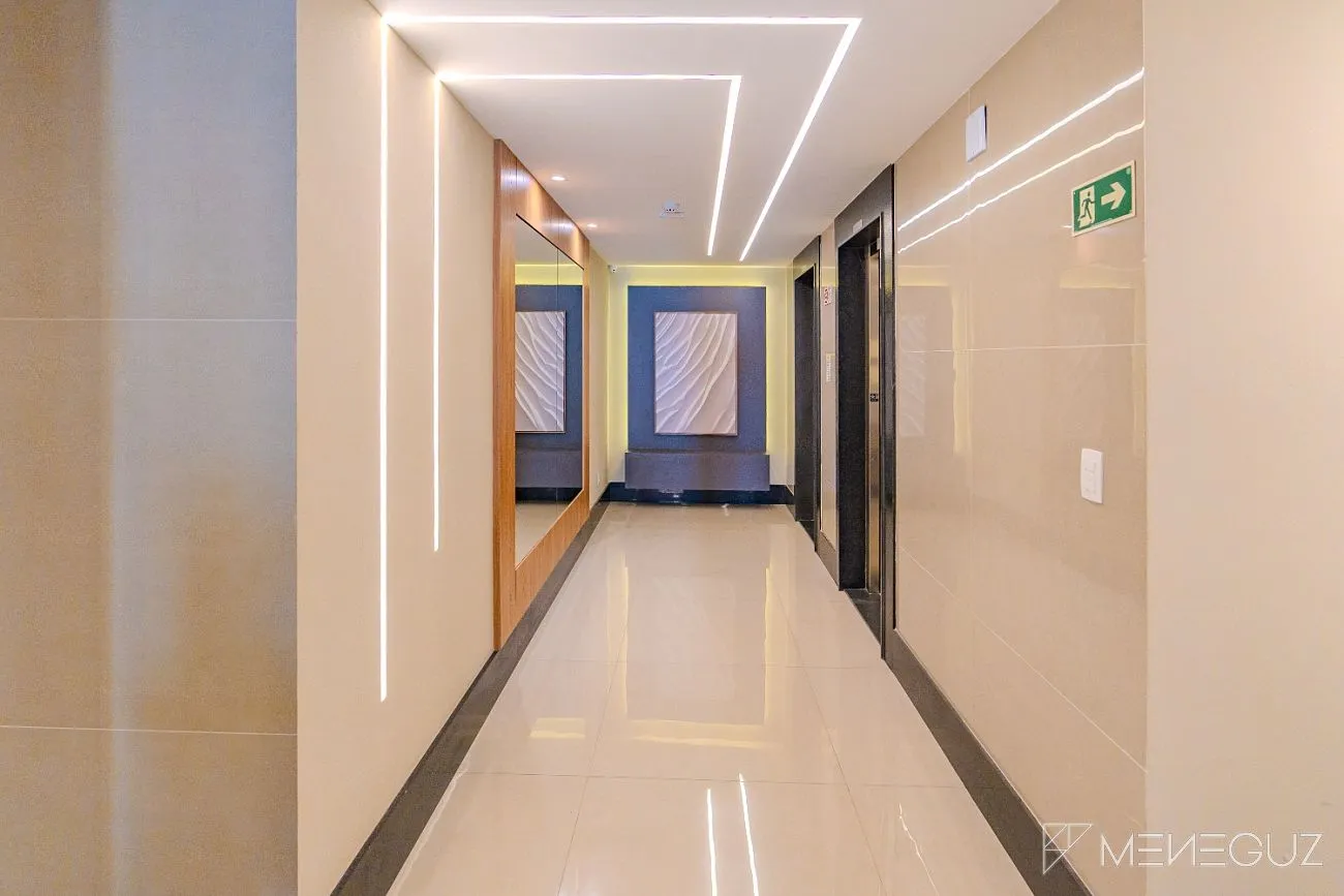 Imagem Exclusividade e sofisticação no Villa Oceânica: seu apartamento de 3 quartos, finamente mobiliado, com lazer completo na cobertura e a poucos passos d