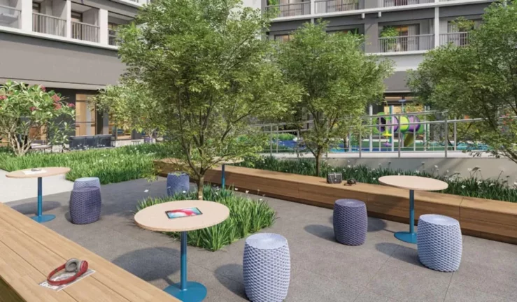Imagem BLUE MARINE HOME RESORT - Studio de 25m², ótima localização, a 300?m da estação São Judas do metrô!