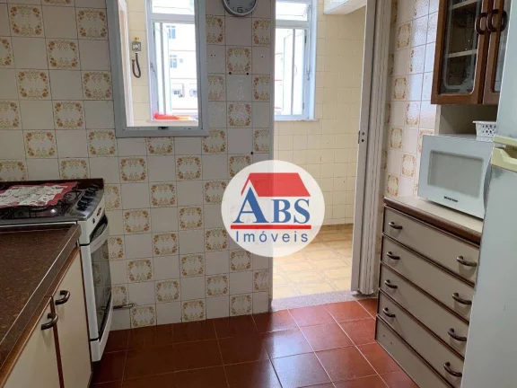 Imagem Apartamento com 3 dormitórios à venda, 99 m² por R$ 664.000 - Embaré - Santos/SP Prédio frente mar